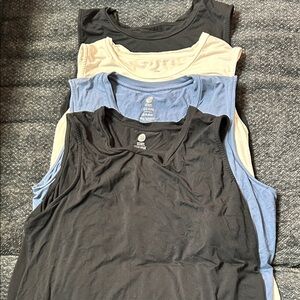 Kindred Bravely Women's Maternity and Nursing Tank Tops - Black, Blue, Cream